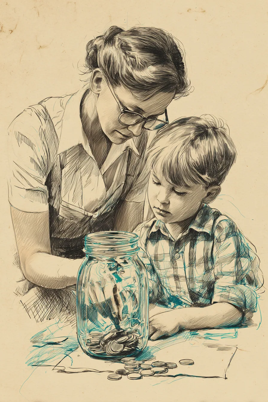 Practical Budgeting Tips for Young Families — supporting illustration