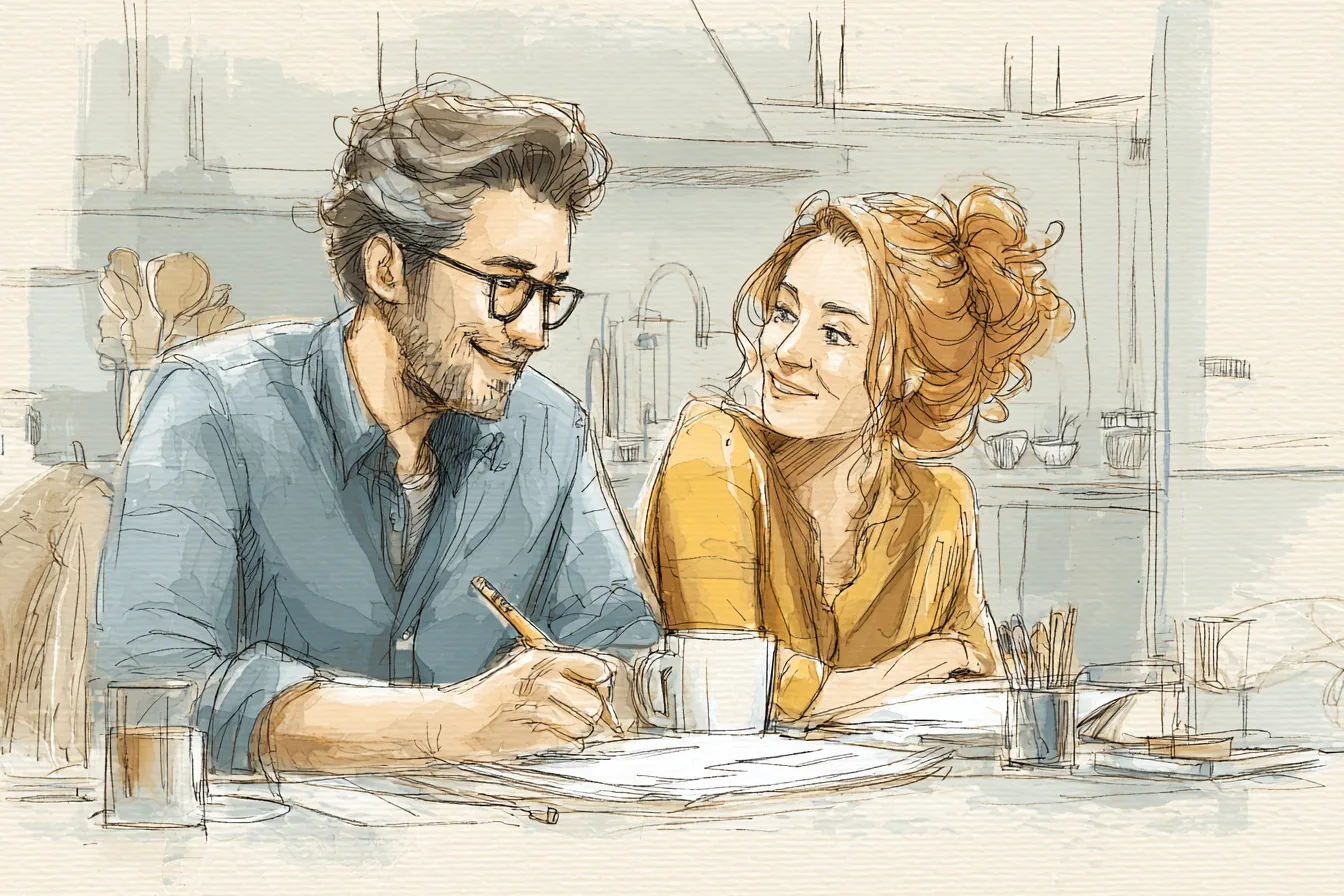 Bad Credit Loans illustration with American borrowers