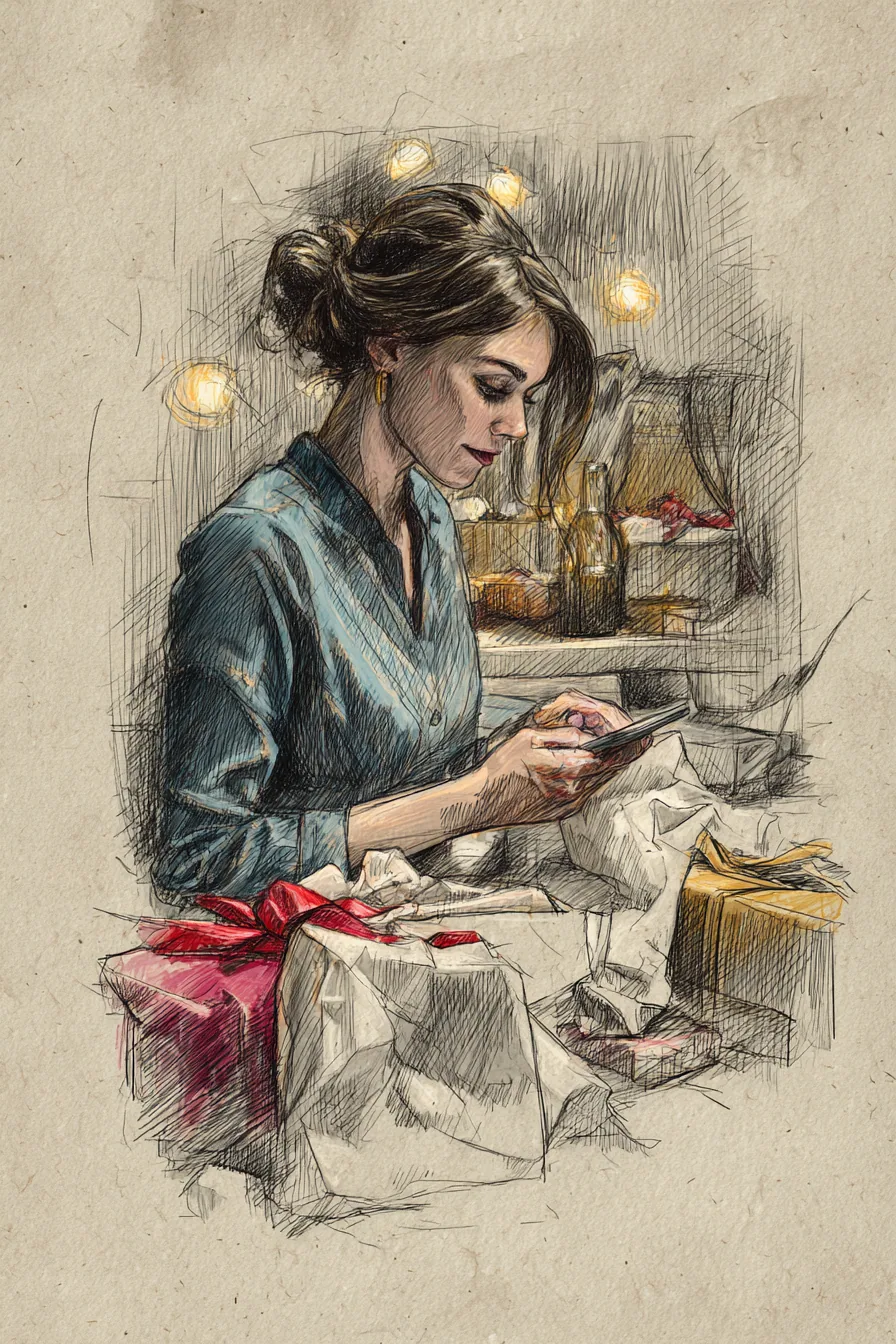 Holiday Loans guidance illustration with an American borrower