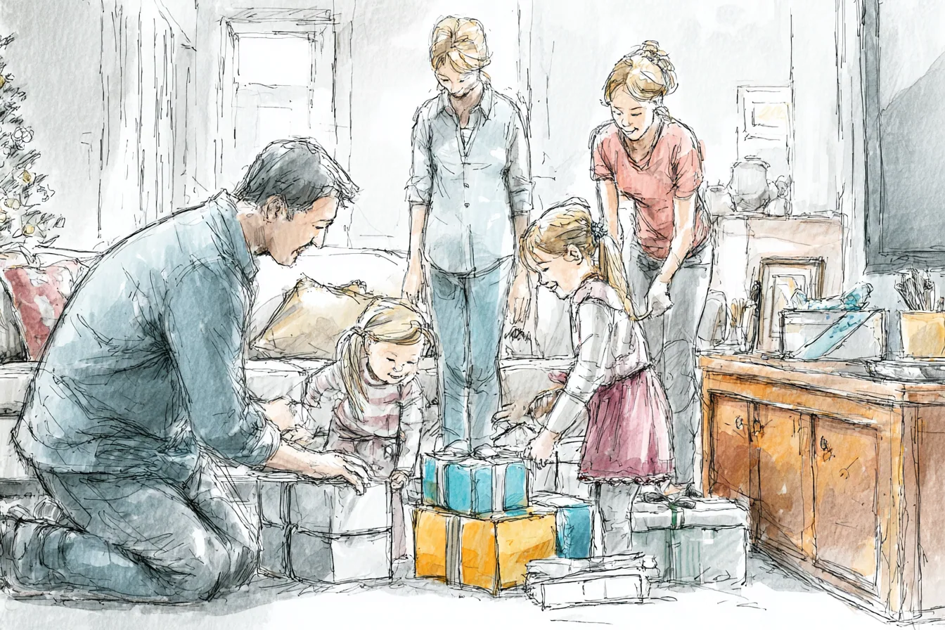 Holiday Loans illustration with American borrowers