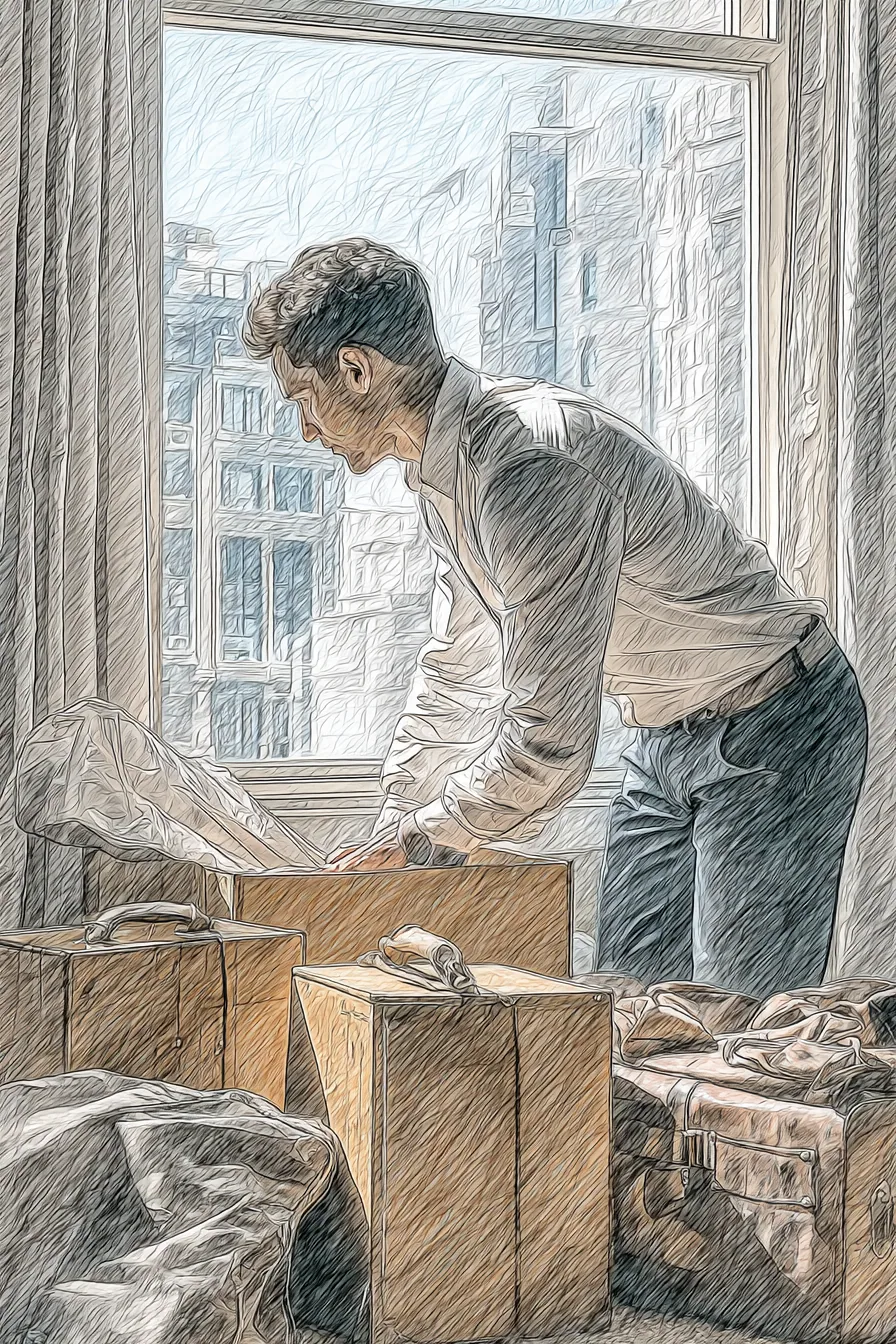 Relocation Loans guidance illustration with an American borrower