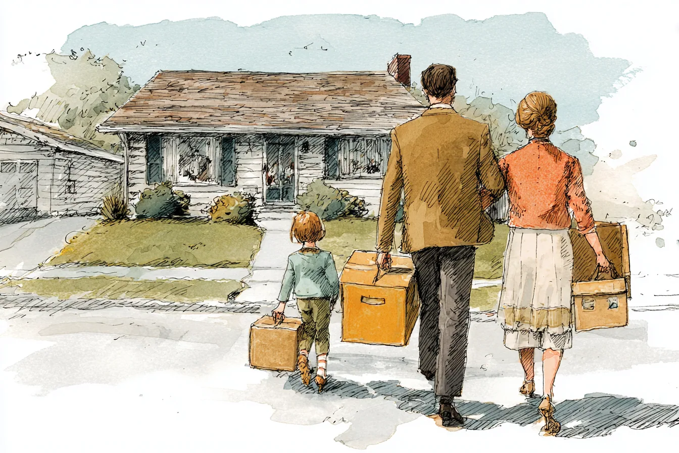 Relocation Loans illustration with American borrowers